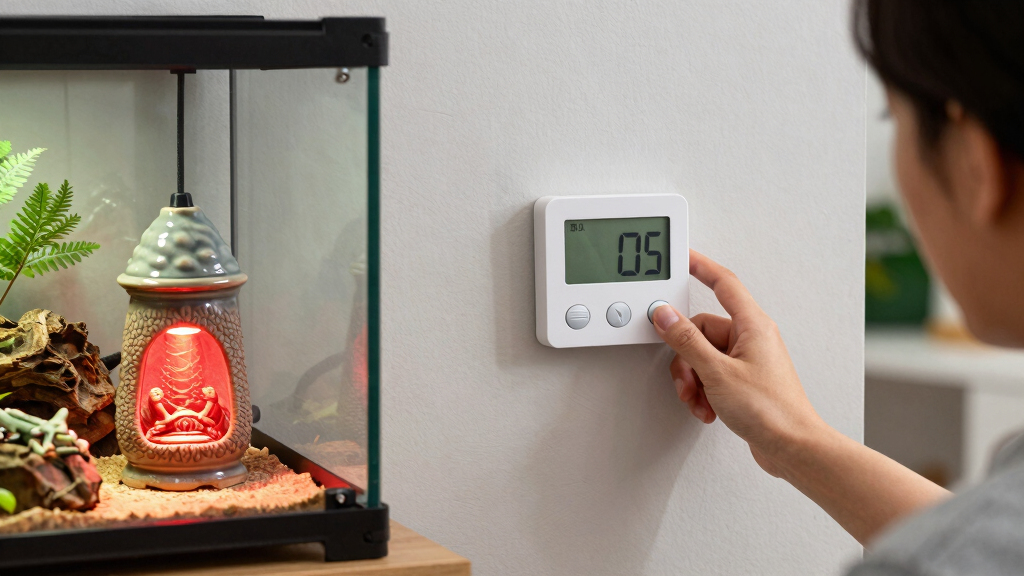 best timers for reptile heat lamps