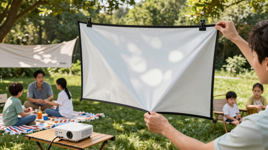 projector screens portable