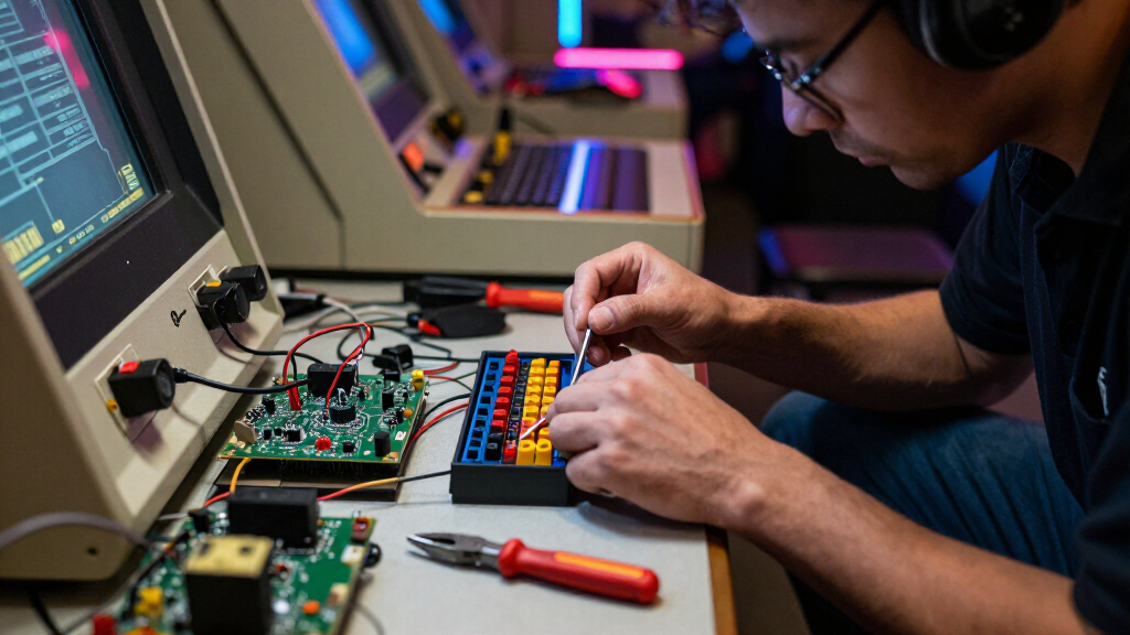 arcade cabinet service switch kit