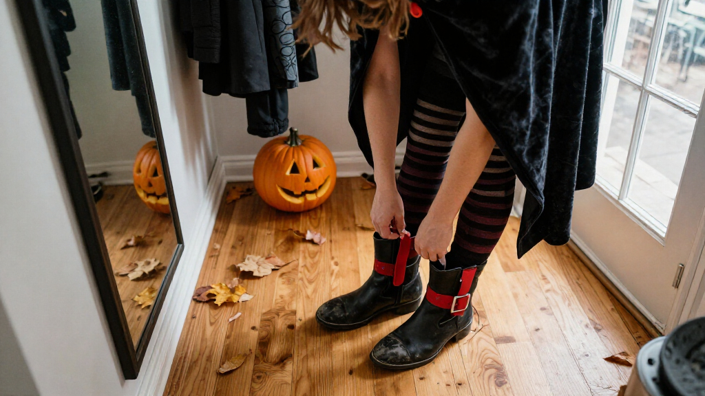 Halloween costume shoes