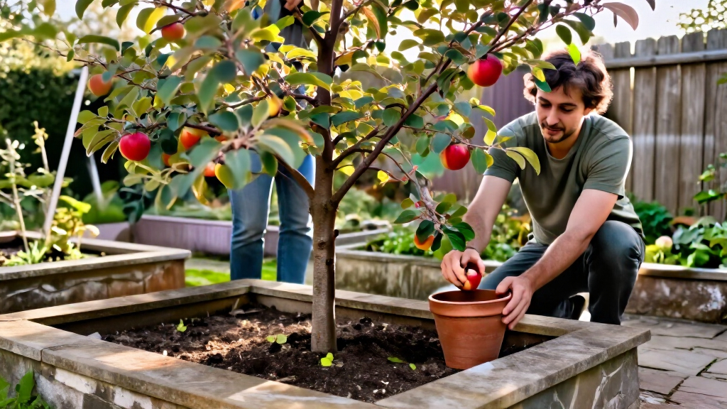best fruit trees for small gardens
