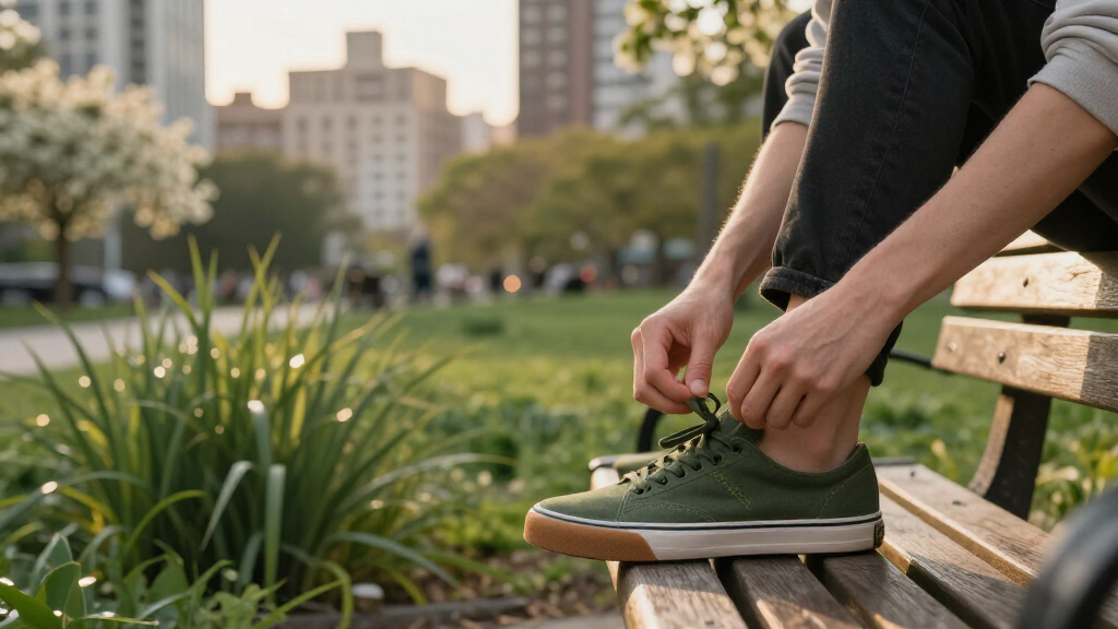 best army green sneakers