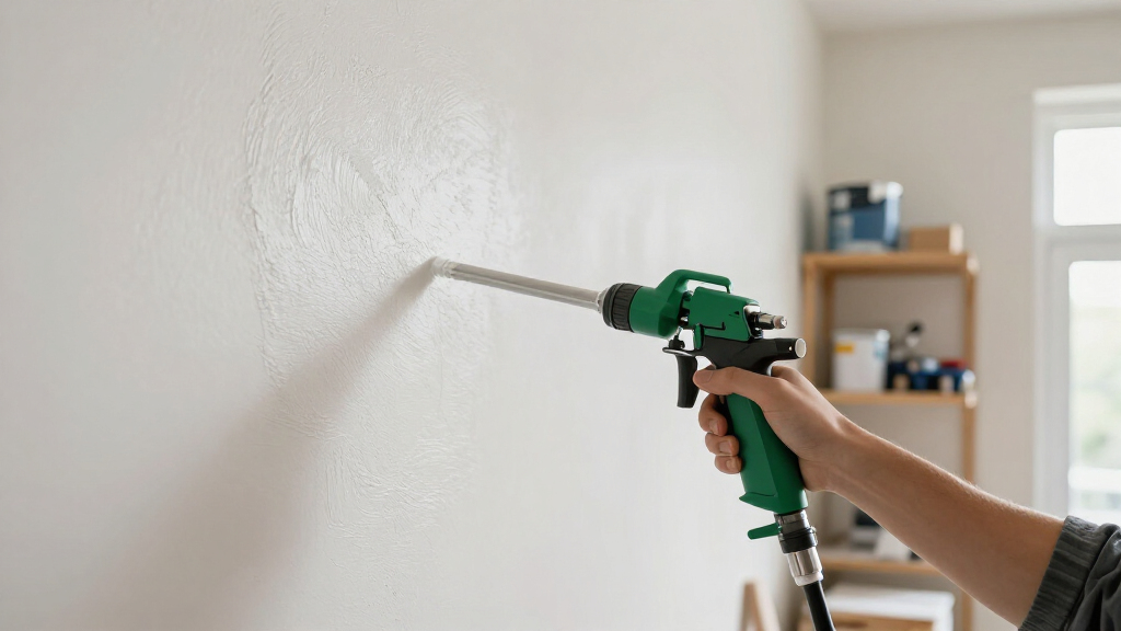 theairless paint sprayers for painting plaster walls
