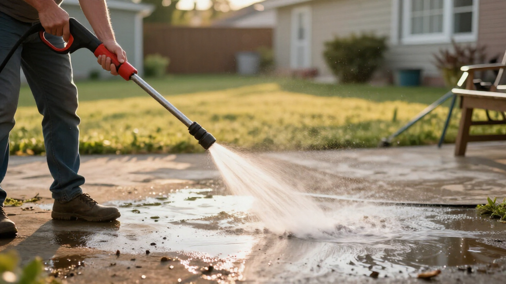 pressure washer with hot water capability