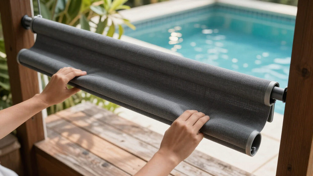best outdoor roller shade