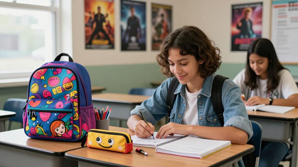 pop culture themed school supplies