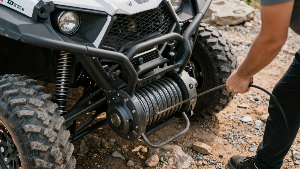 offroad vehicle winches