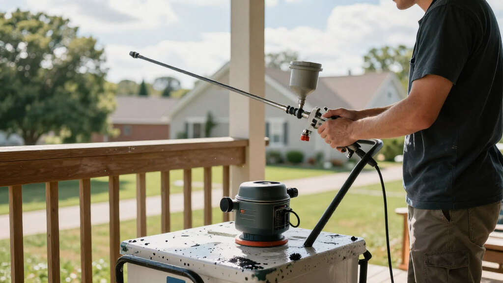 electric cart airless paint sprayer