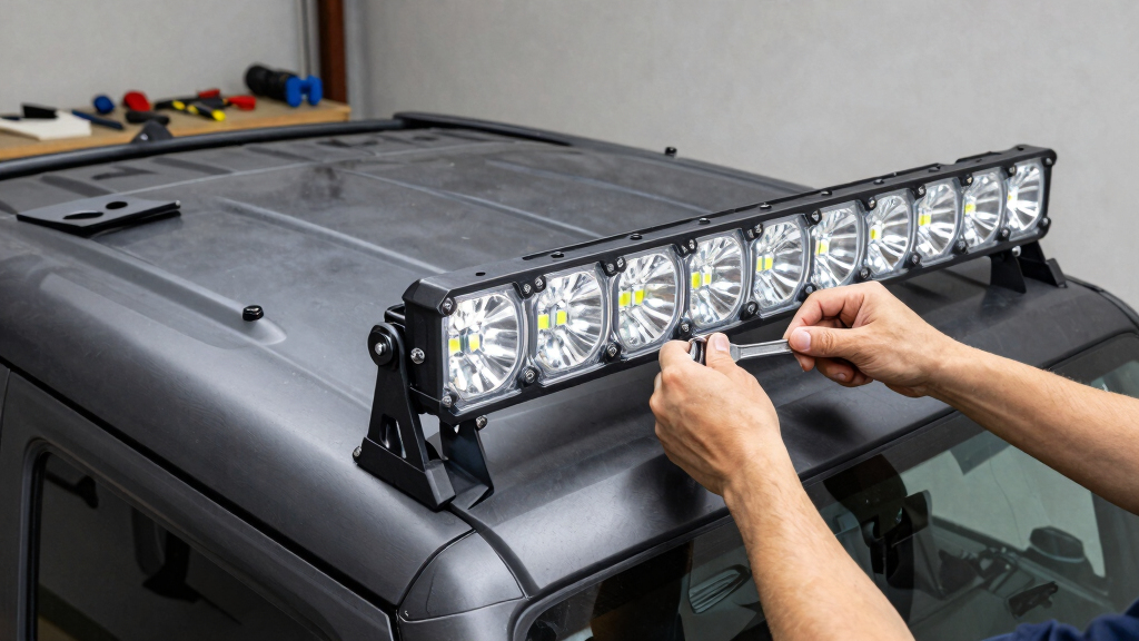 off-road vehicle LED light bars