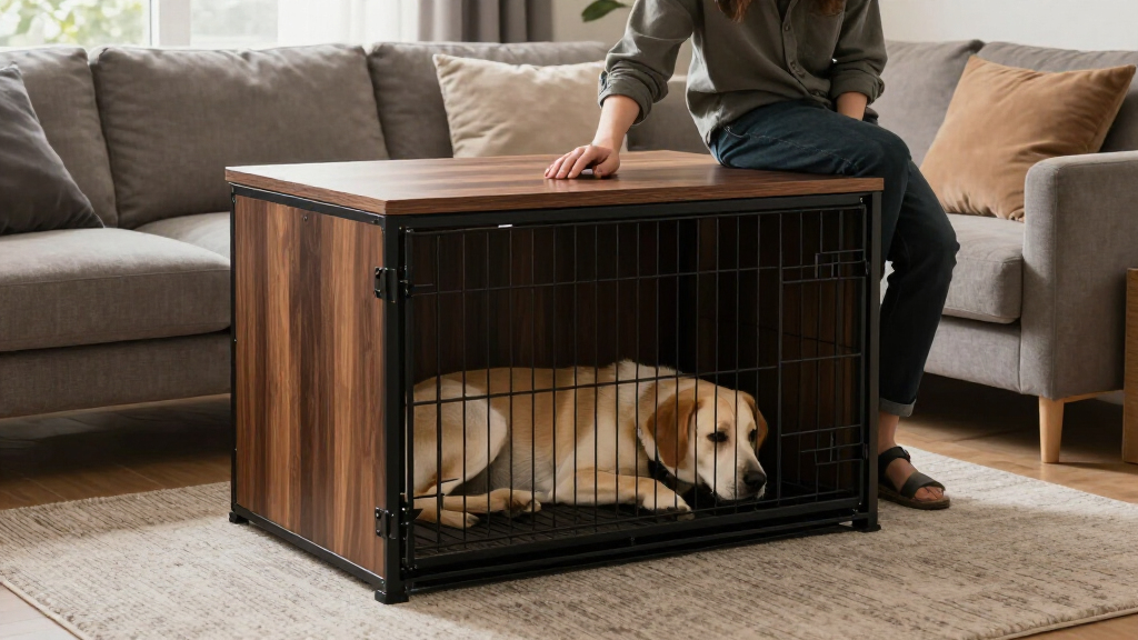 best heavy duty dog crate furniture