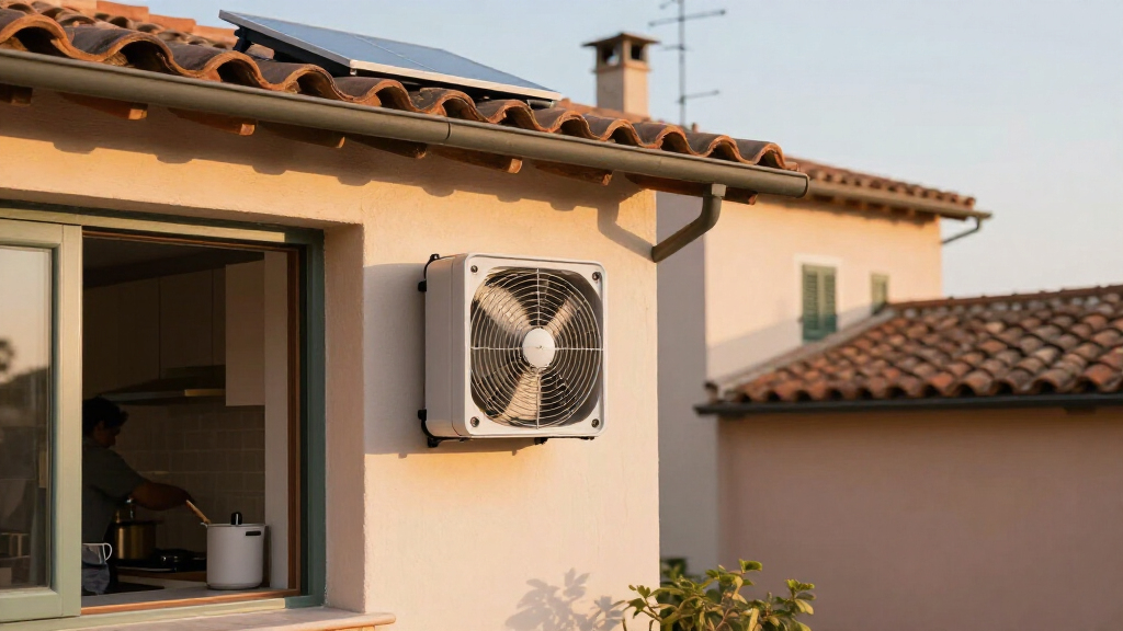 emergency ventilation fan solar powered
