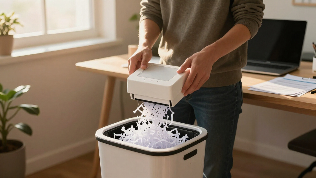 shredder for home financial documents