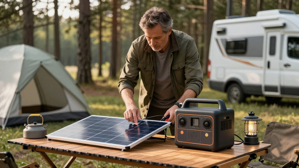 portable power stations with solar panels