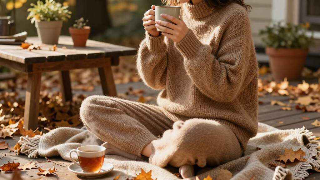 fall cozy sweater sets