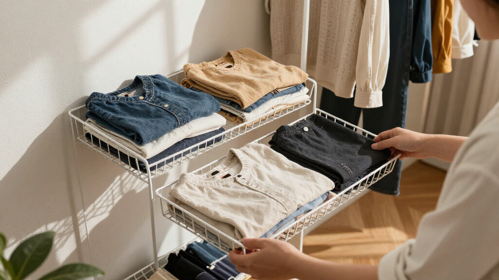 best wire closet shelf organizers