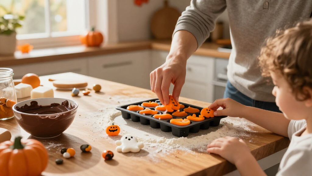 Halloween silicone candy molds