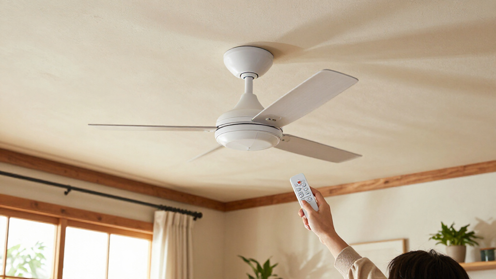 smart ceiling fan with remote and app