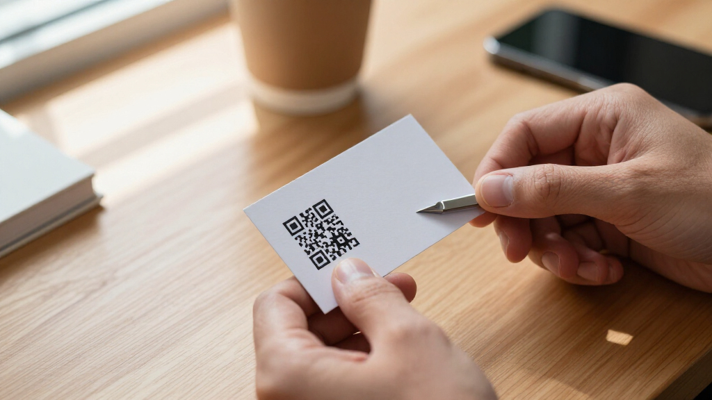 qrcode business cards
