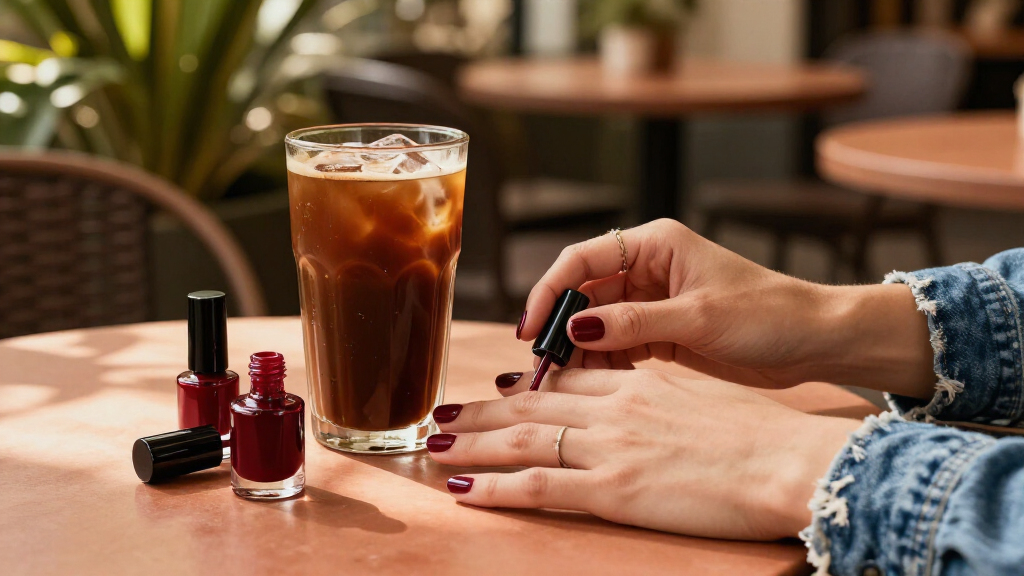 best cherry noir nail polishes