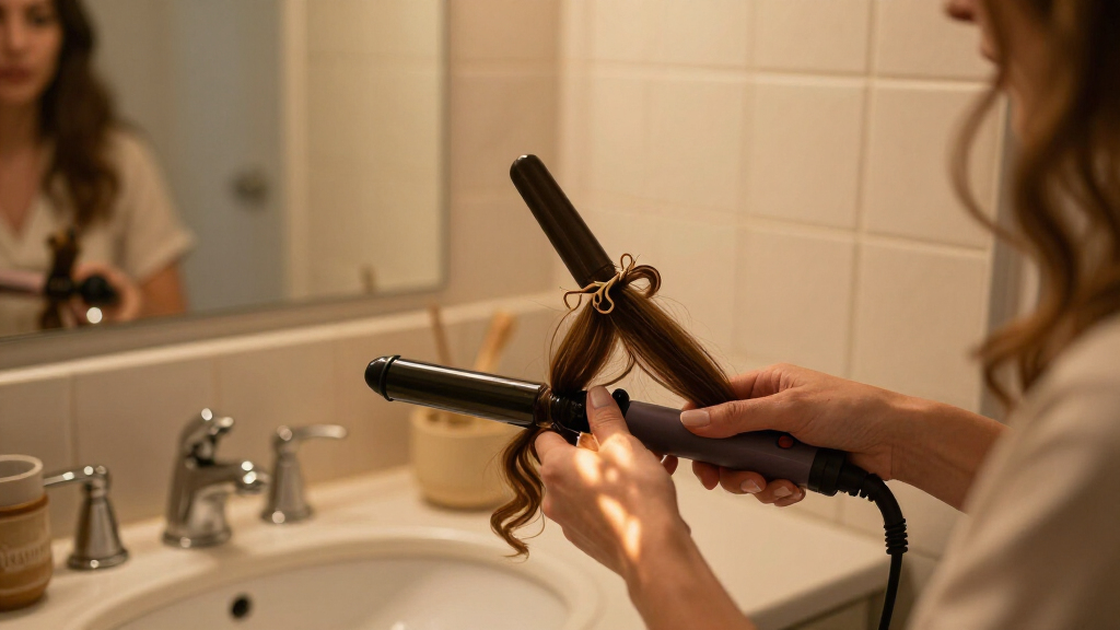 professional small barrel curling iron