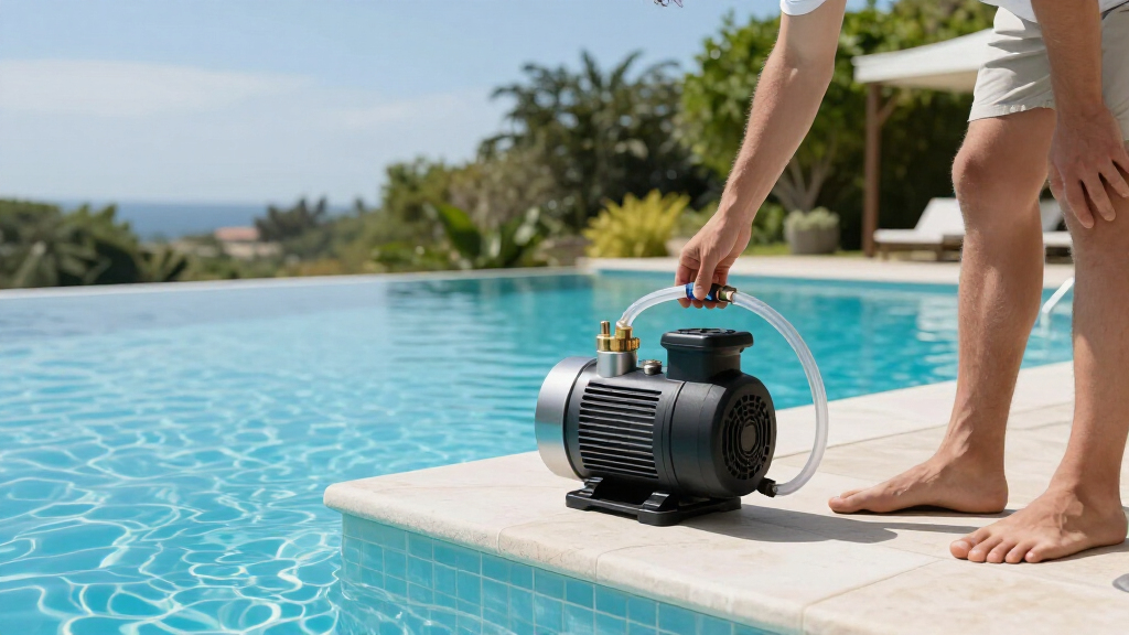 best pool surge tank pump for infinity edge