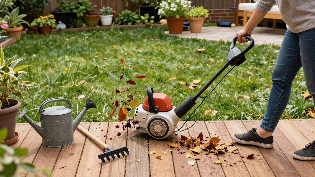 leaf blowers for yard cleanup