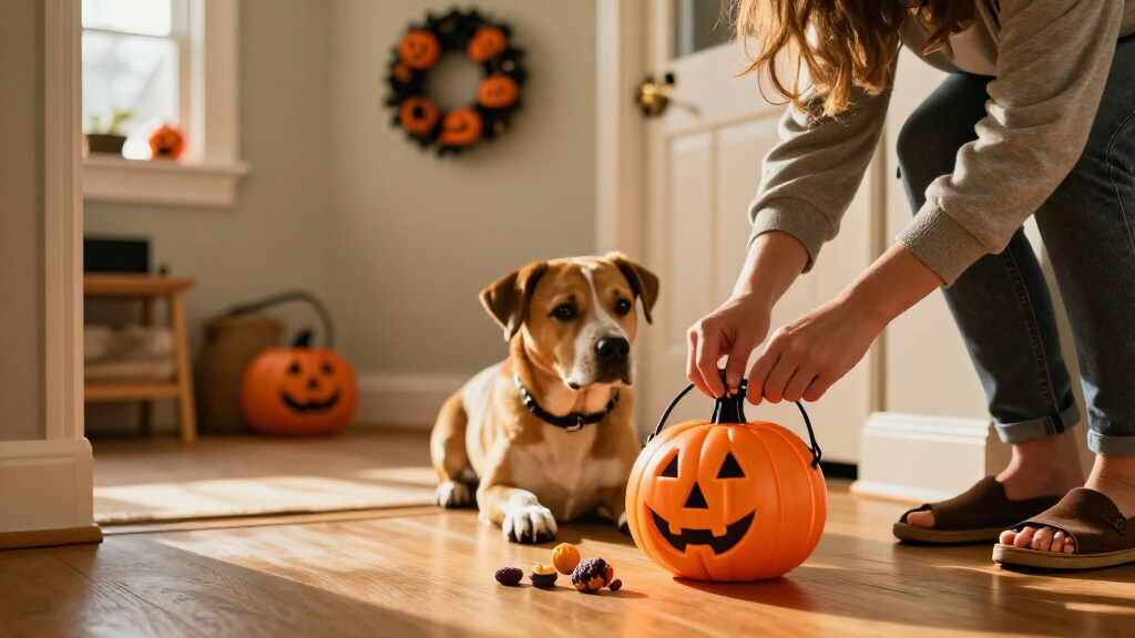 Halloween pet treat dispensers