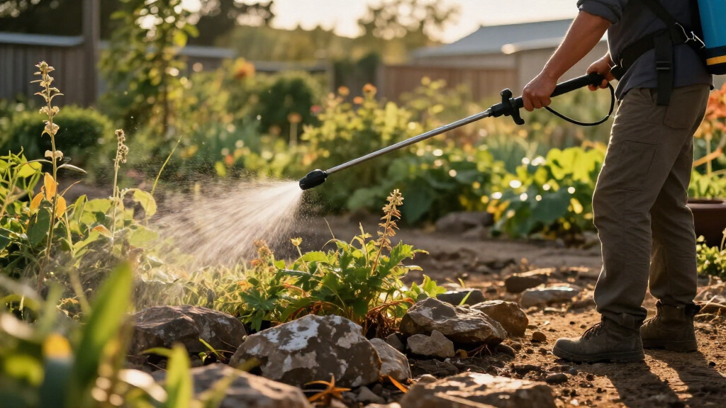 best boomless sprayer for rough terrain