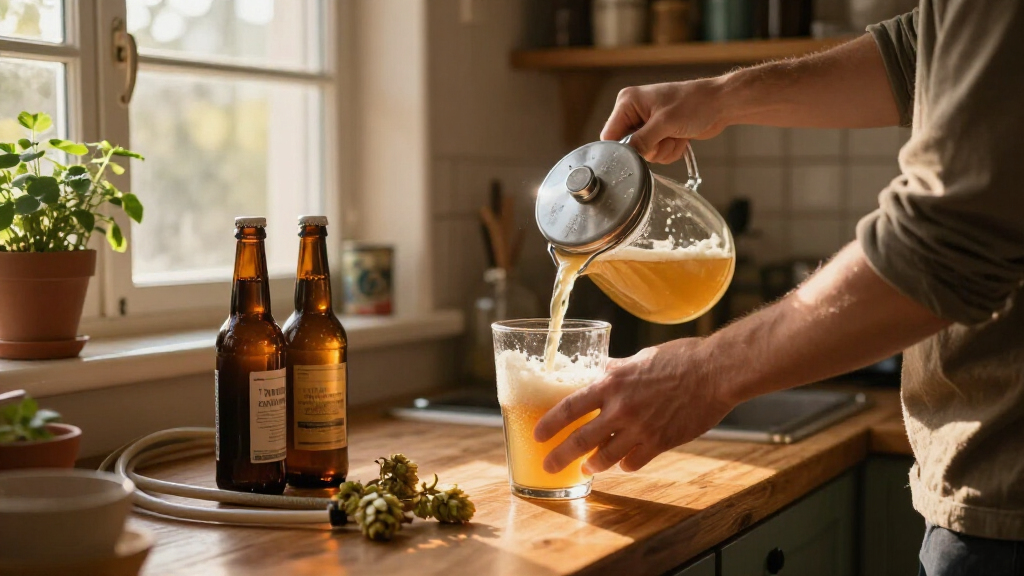 beer brewing kit home deluxe