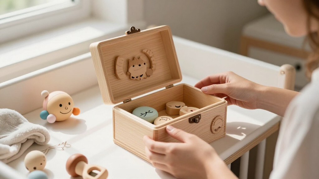 best custom baby memento boxes