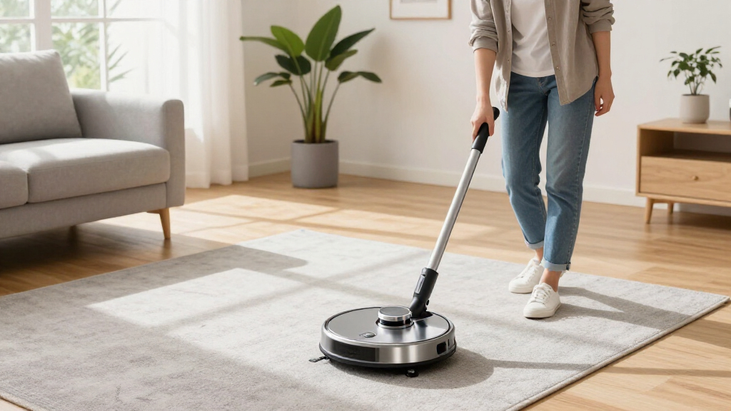robot vacuum cleaner top