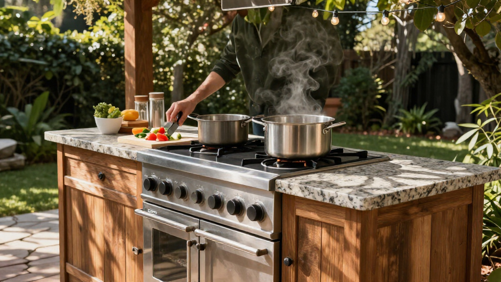 best outdoor kitchen island