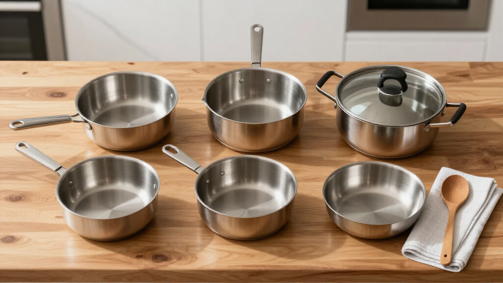 stainless steel cookware sets
