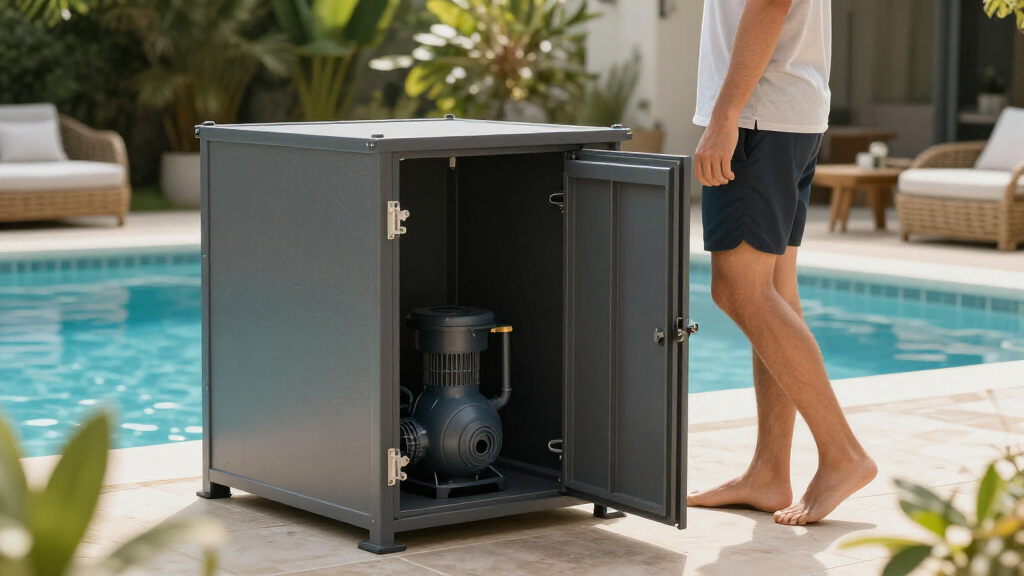 best pool equipment enclosure