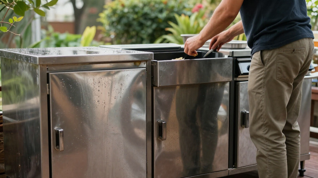 best outdoor stainless cabinets weather resistant