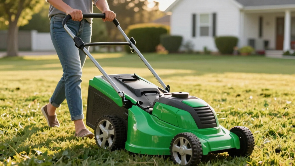 electric lawn mower