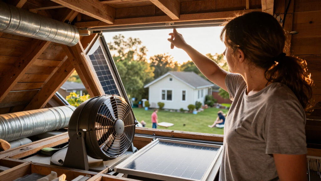 solar attic fans