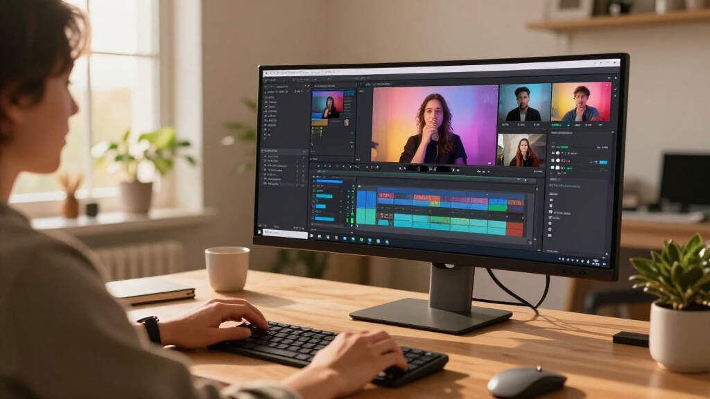 ultrawide monitors for video editing and multitasking