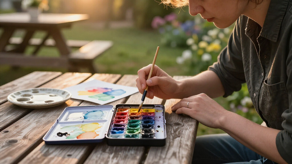watercolor paint sets for artists