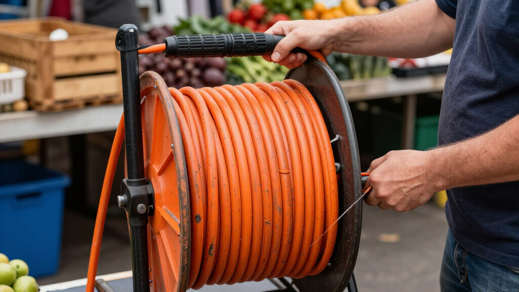 best heavy duty extension cord reel for markets