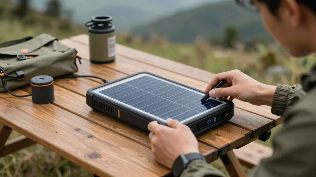 solar powered power bank