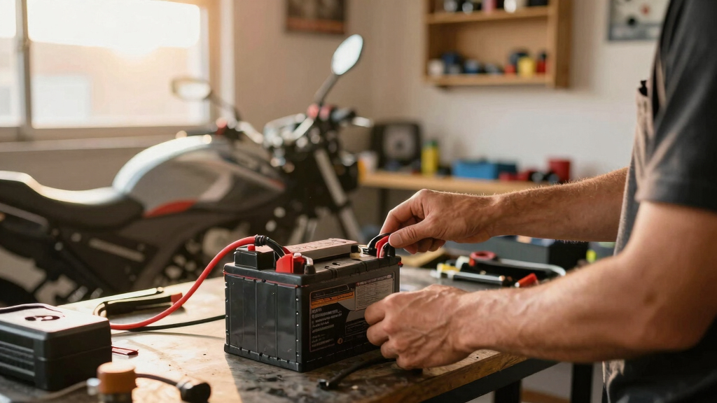 motorcycle battery charger