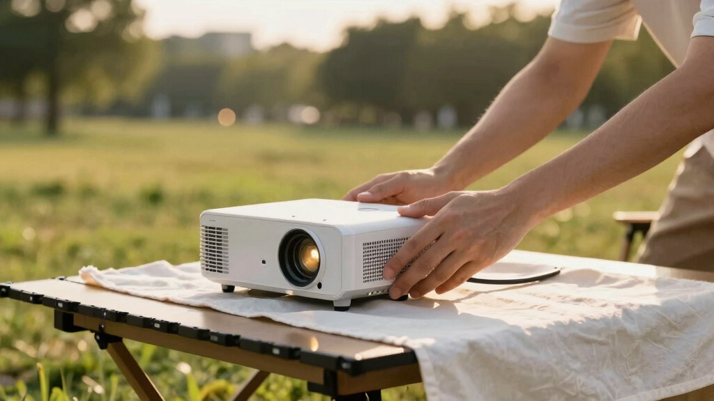 portable outdoor projectors