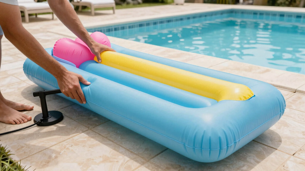 inflatable pool floats
