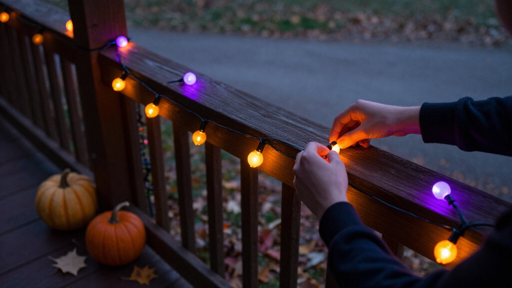 Halloween string lights
