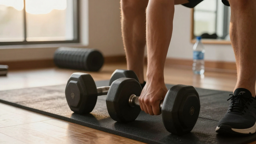 adjustable dumbbells for home gym