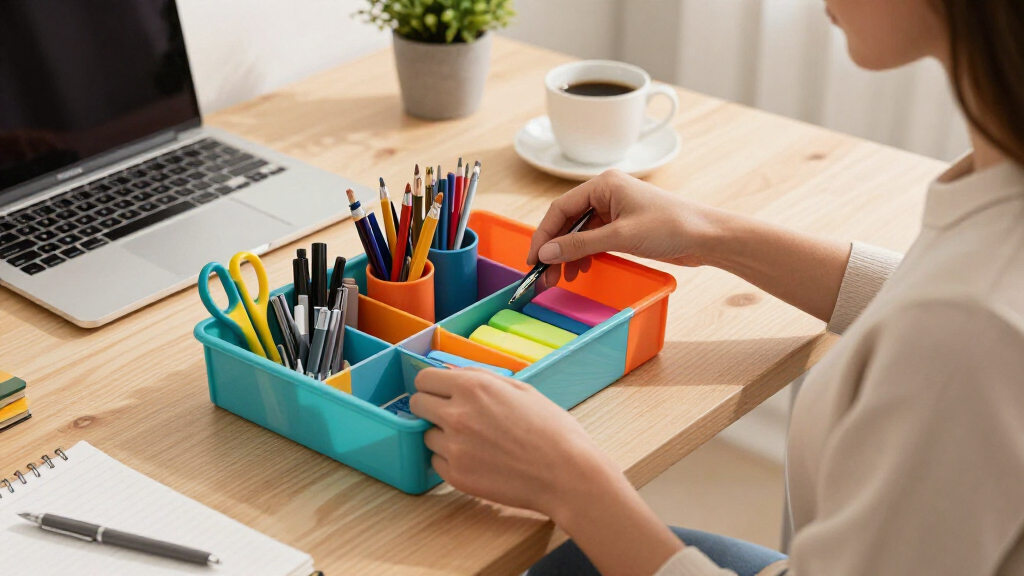 desk organizer for students