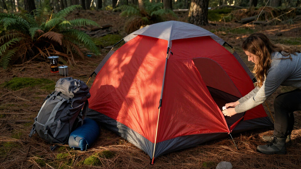 compact camping tents