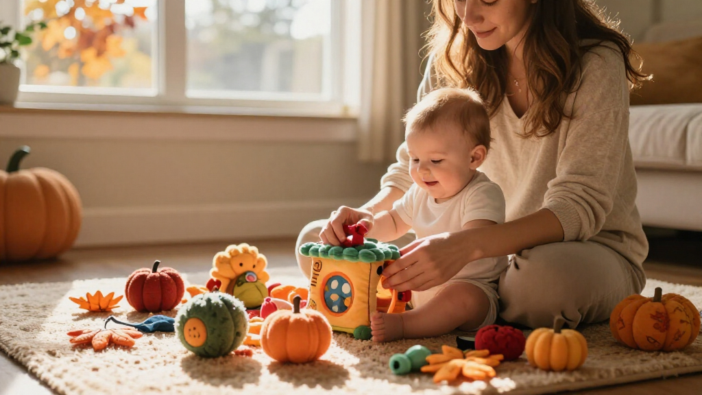 fall baby sensory toys