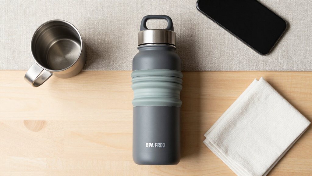 collapsible bpafree travel water bottles
